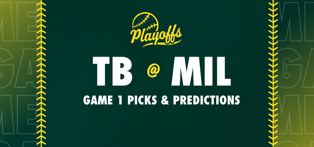 TB vs. MIL Game 1 World Series picks & predictions image