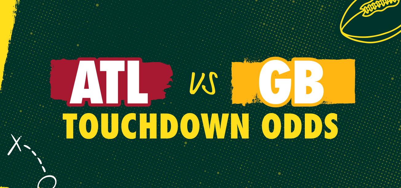 Falcons vs. Packers Touchdown scorer odds