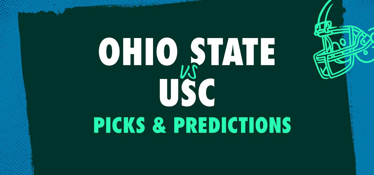 Ohio State vs. USC Picks & Predictions Graphic