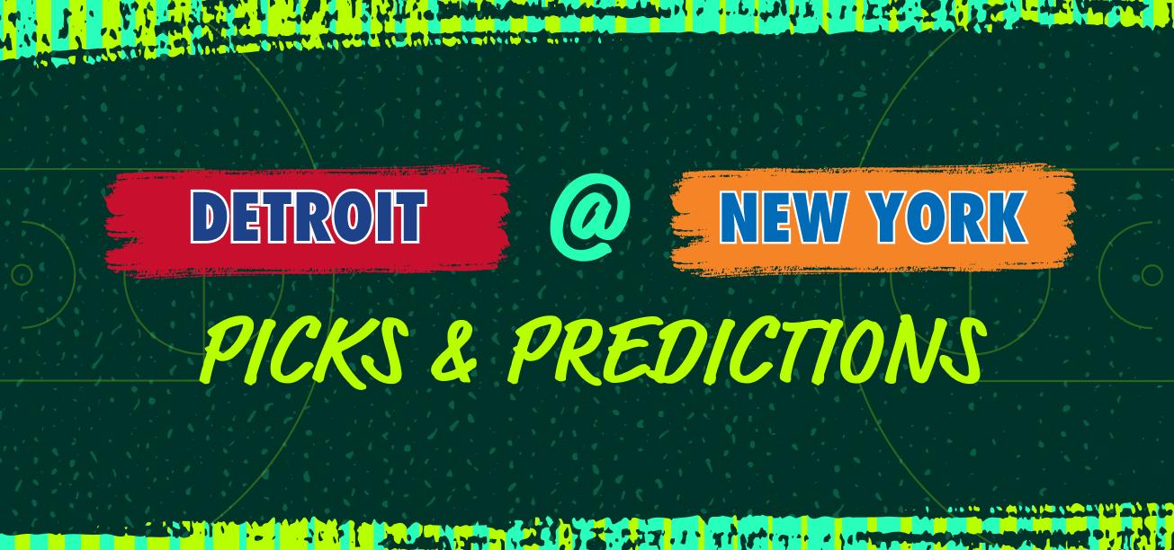 Pistons vs. Knicks picks & predictions