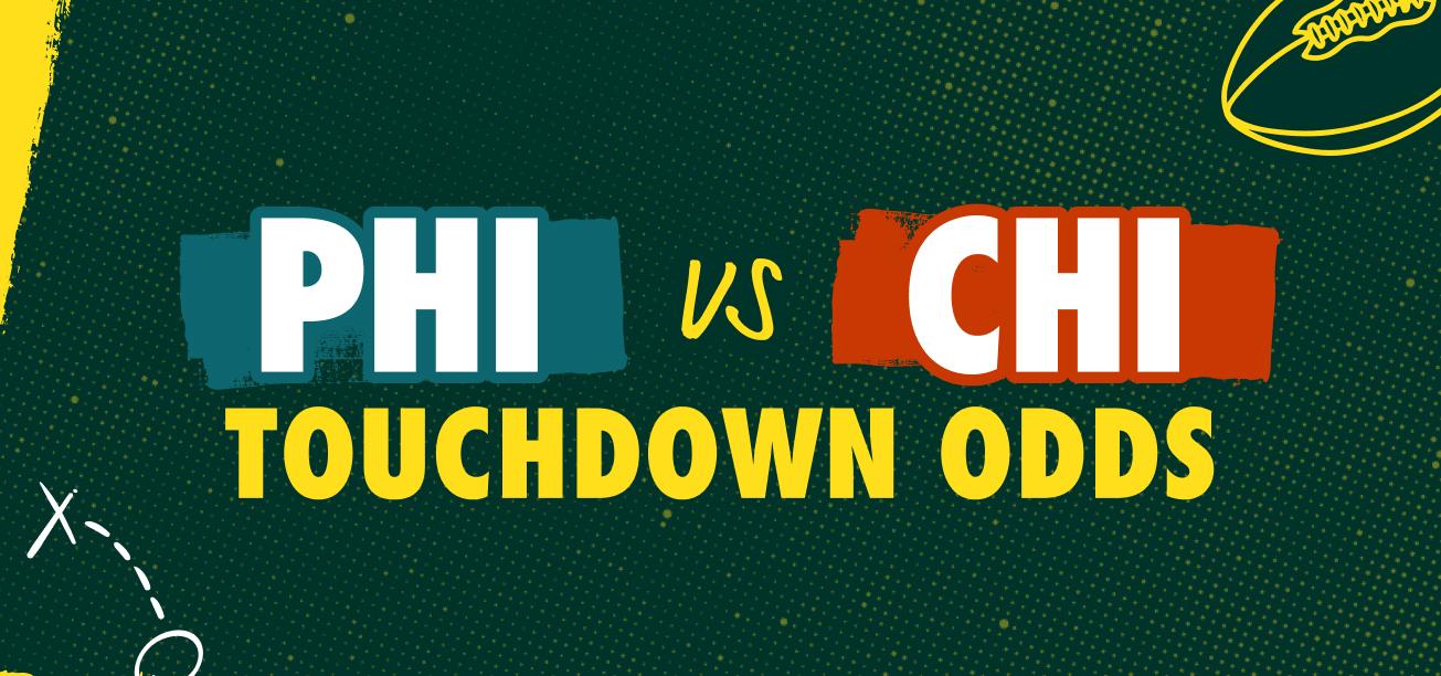 Eagles vs. Bears Touchdown Odds