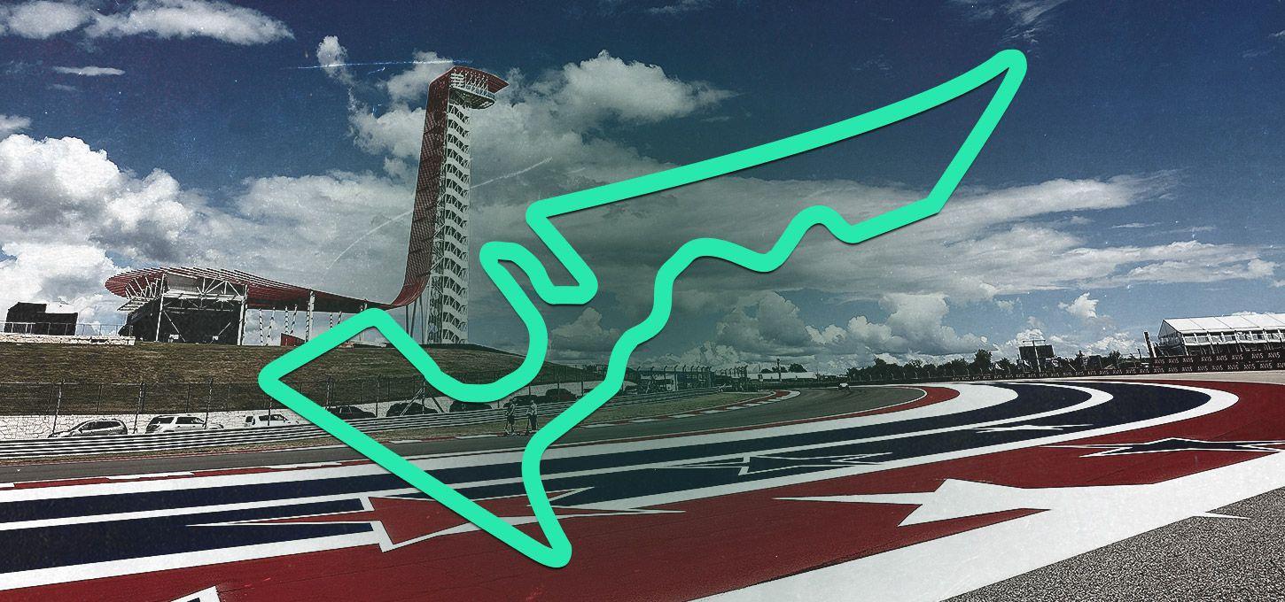 United States Grand Prix - Circuit of the Americas Track Outline