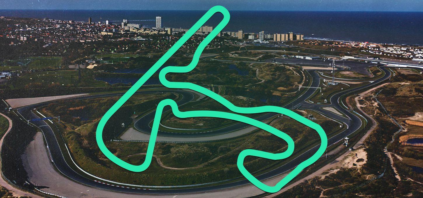 Dutch Grand Prix - Circuit Zandvoort Track Outline