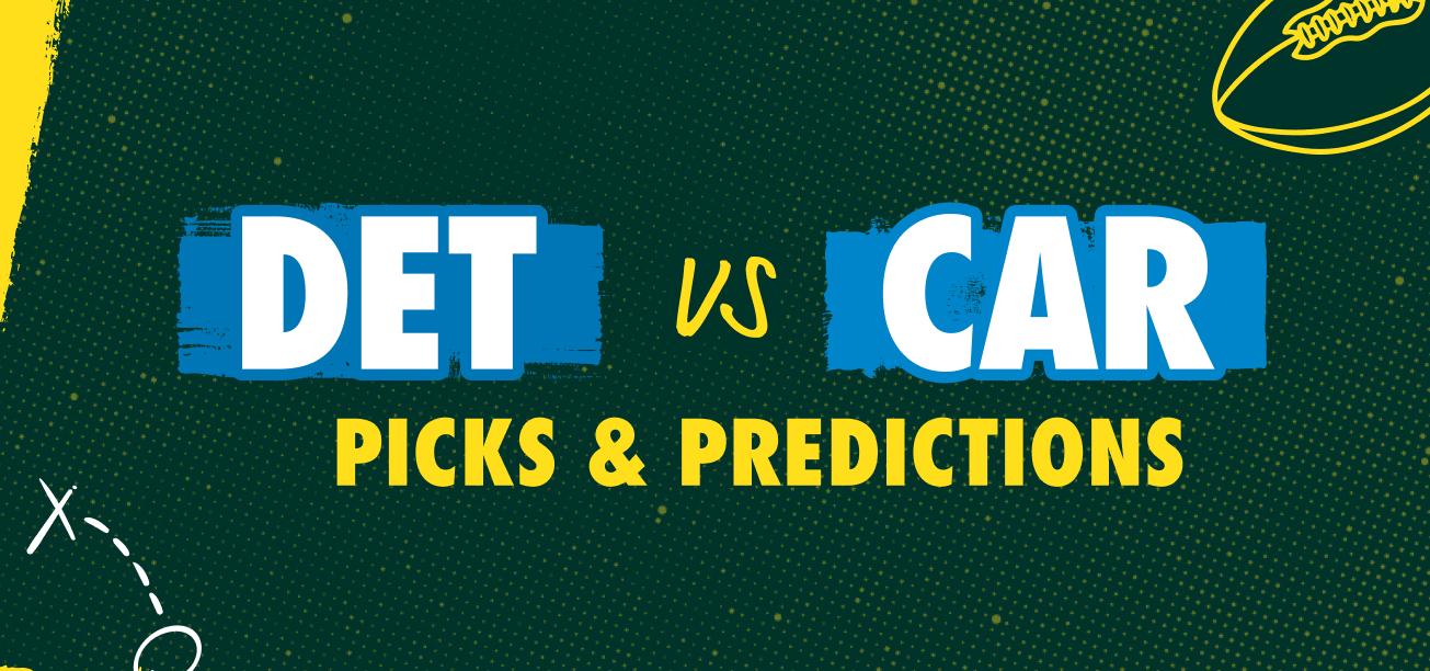 Lions vs. Panthers Picks & Predictions Graphic