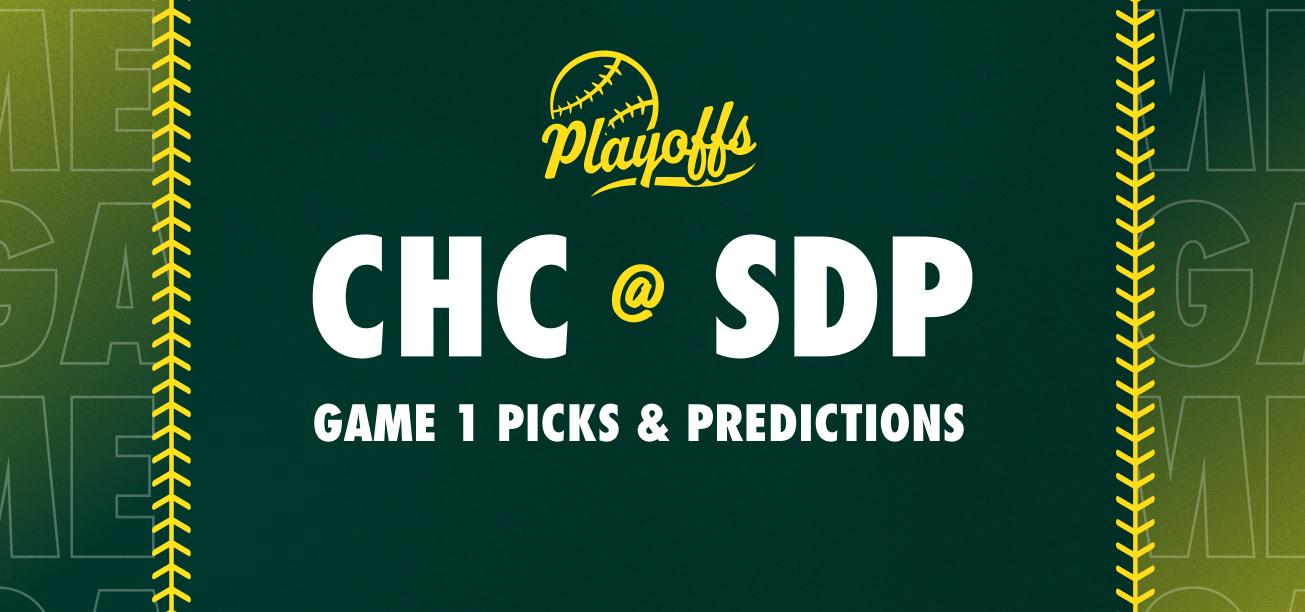 Cubs vs. Padres Picks & Predictions Game 1
